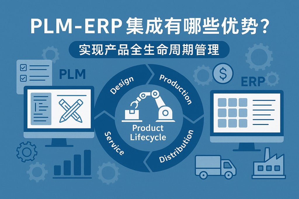 PLM ERP集成有哪些优势？实现产品全生命周期管理